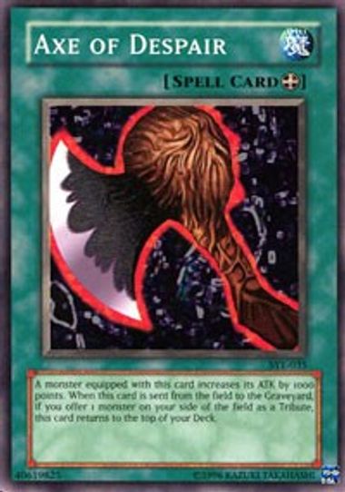 Axe of Despair (SYE-035) [Starter Deck: Yugi Evolution]