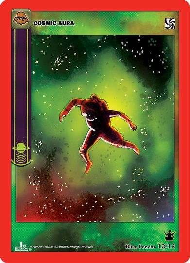 Cosmic Aura (Reptoid Ruler) (12/12) [Nightfall: First Edition Tribal Theme Decks]