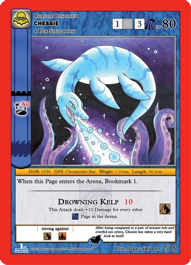 Chessie (2/15) [Nightfall: First Edition Tribal Theme Decks]