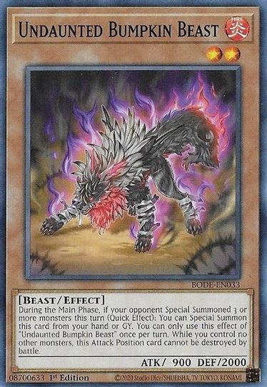 Undaunted Bumpkin Beast (BODE-EN033) [Burst of Destiny]