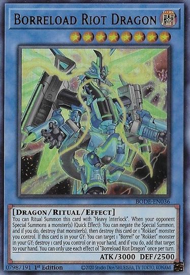Borreload Riot Dragon (BODE-EN036) [Burst of Destiny]