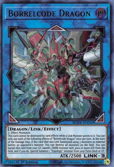 Borrelcode Dragon (BODE-EN050) [Burst of Destiny]