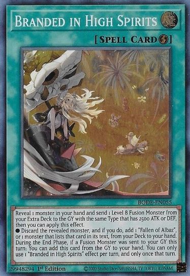 Branded in High Spirits (BODE-EN055) [Burst of Destiny]