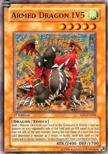 Armed Dragon LV (SD1-EN006) [Structure Deck: Dragon's Roar]