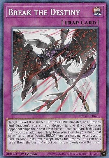 Break the Destiny (BODE-EN076) [Burst of Destiny]