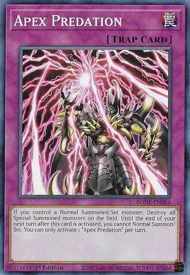 Apex Predation (BODE-EN084) [Burst of Destiny]