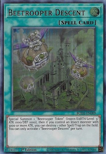 Beetrooper Descent (BODE-EN089) [Burst of Destiny]