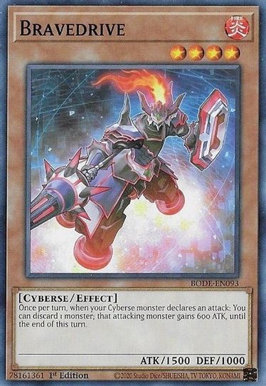 Bravedrive (BODE-EN093) [Burst of Destiny]