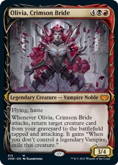 Olivia, Crimson Bride (Showcase) (315) [Innistrad: Crimson Vow]