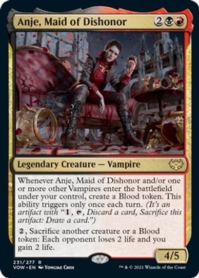Anje, Maid of Dishonor (231) [Innistrad: Crimson Vow]