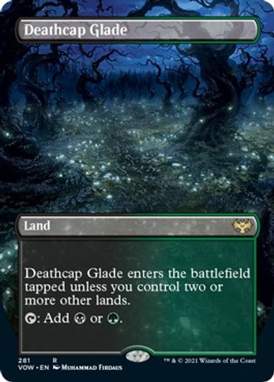 Deathcap Glade (Borderless) (281) [Innistrad: Crimson Vow]