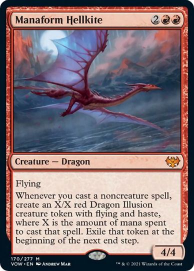 Manaform Hellkite (170) [Innistrad: Crimson Vow]