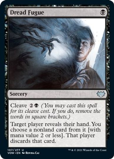 Dread Fugue (107) [Innistrad: Crimson Vow]