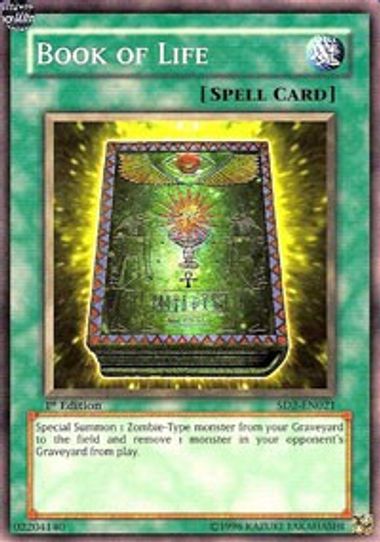 Book of Life (SD2-EN021) [Structure Deck: Zombie Madness]