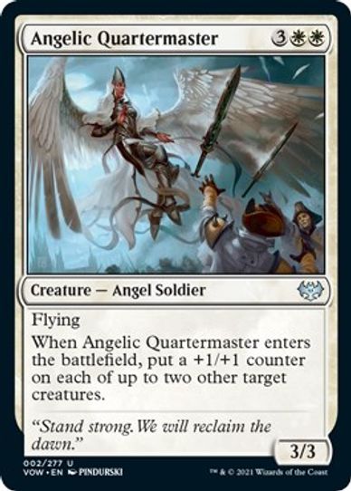 Angelic Quartermaster (2) [Innistrad: Crimson Vow]