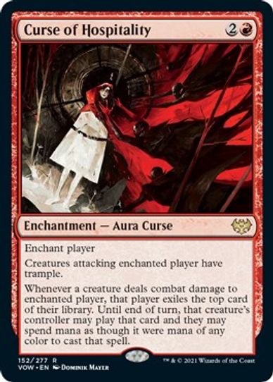 Curse of Hospitality (152) [Innistrad: Crimson Vow]