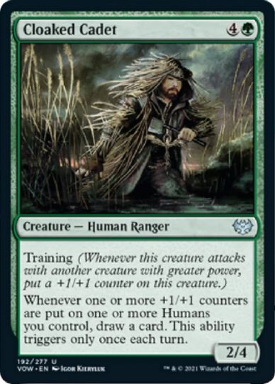 Cloaked Cadet (192) [Innistrad: Crimson Vow]