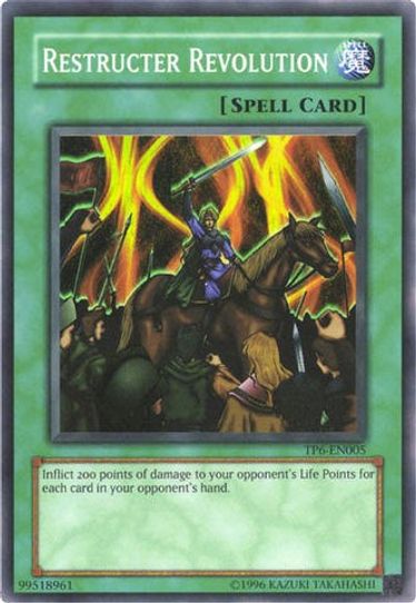 Restructer Revolution (TP6-EN005) [Tournament Pack 6]