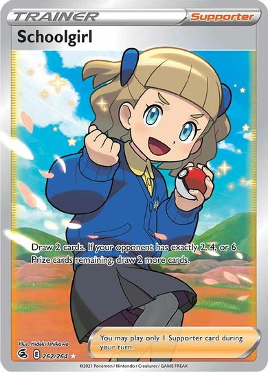 Schoolgirl (Full Art) (262/264) [Sword & Shield: Fusion Strike]