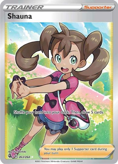 Shauna (Full Art) (263/264) [Sword & Shield: Fusion Strike]