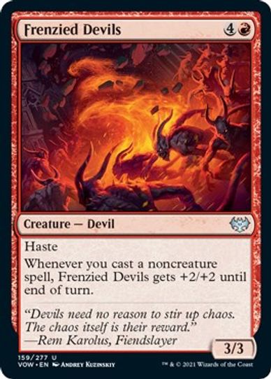 Frenzied Devils (159) [Innistrad: Crimson Vow]