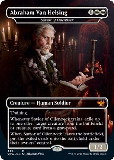 Abraham Van Helsing - Savior of Ollenbock (330) [Innistrad: Crimson Vow]