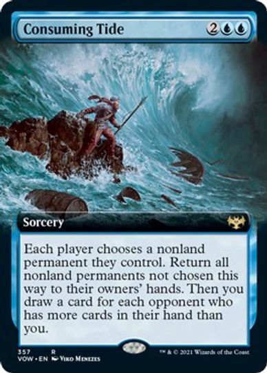 Consuming Tide (Extended Art) (357) [Innistrad: Crimson Vow]