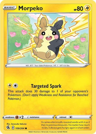 Morpeko (109) (109/264) [Sword & Shield: Fusion Strike]