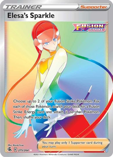 Elesa's Sparkle (Secret) (275/264) [Sword & Shield: Fusion Strike]