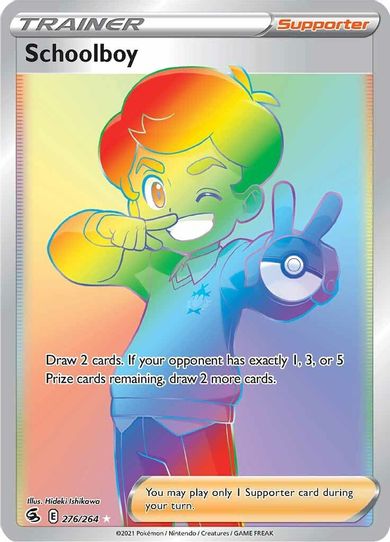 Schoolboy (Secret) (276/264) [Sword & Shield: Fusion Strike]