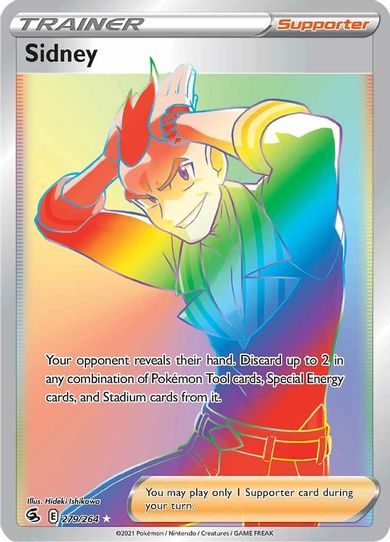 Sidney (Secret) (279/264) [Sword & Shield: Fusion Strike]