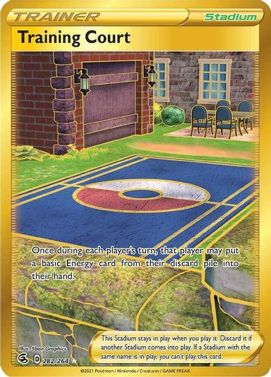 Training Court (Secret) (282/264) [Sword & Shield: Fusion Strike]