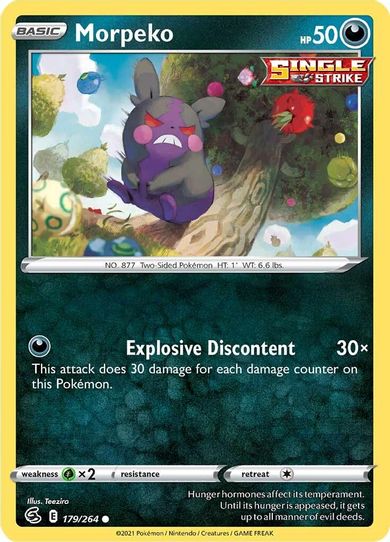 Morpeko (179) (179/264) [Sword & Shield: Fusion Strike]