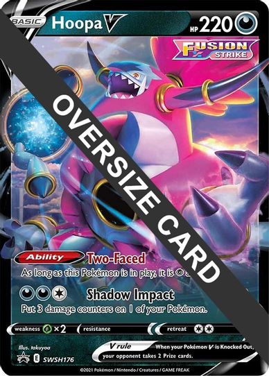 Hoopa V SWSH176 (SWSH176) [First Partner Pack Jumbo Cards]