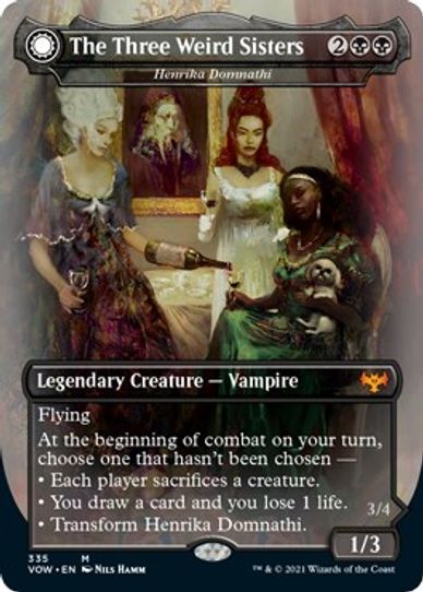 The Three Weird Sisters - Henrika Domnathi (335) [Innistrad: Crimson Vow]