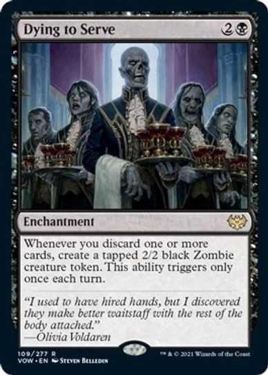 Dying to Serve (109) [Innistrad: Crimson Vow]