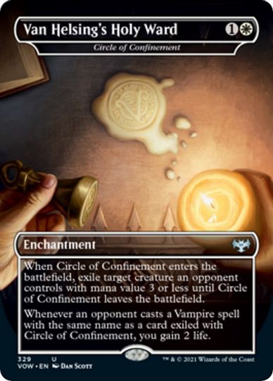Van Helsing's Holy Ward - Circle of Confinement (329) [Innistrad: Crimson Vow]