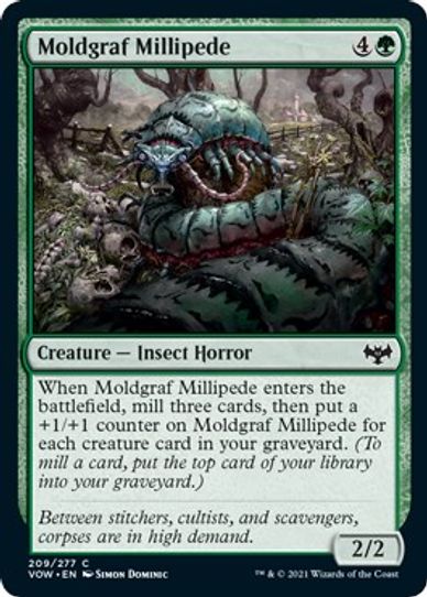 Moldgraf Millipede (209) [Innistrad: Crimson Vow]