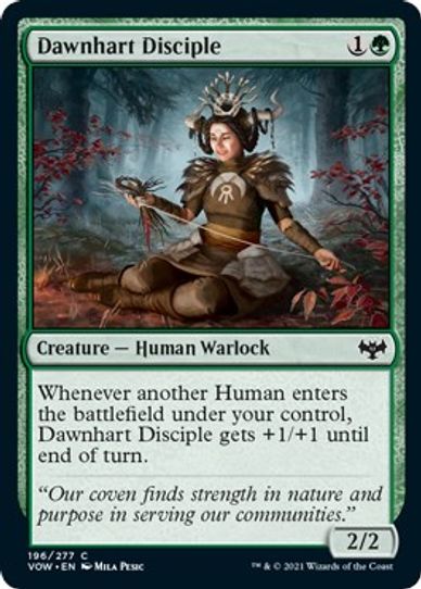 Dawnhart Disciple (196) [Innistrad: Crimson Vow]