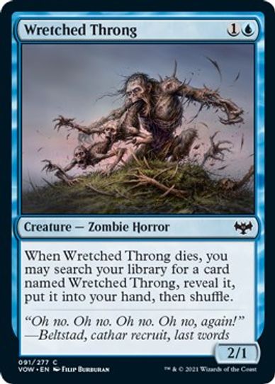 Wretched Throng (91) [Innistrad: Crimson Vow]