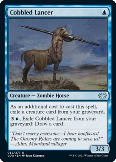 Cobbled Lancer (52) [Innistrad: Crimson Vow]