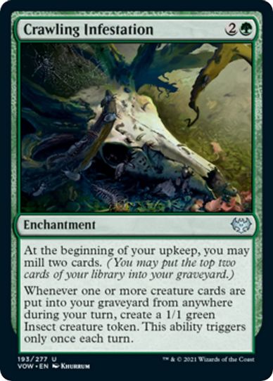 Crawling Infestation (193) [Innistrad: Crimson Vow]