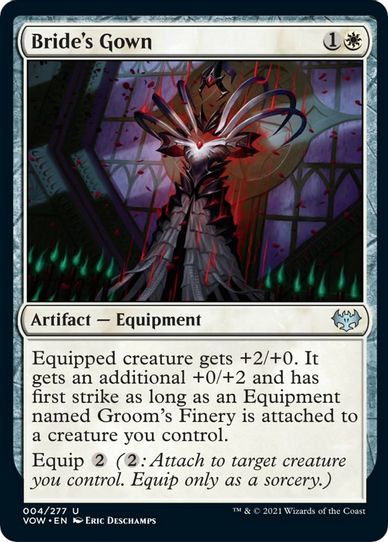 Bride's Gown (4) [Innistrad: Crimson Vow]