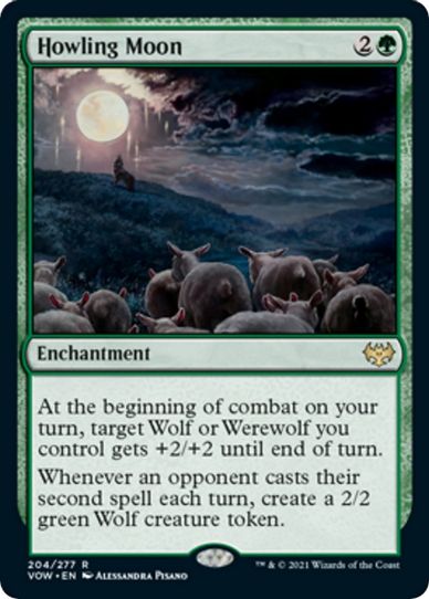 Howling Moon (204) [Innistrad: Crimson Vow]