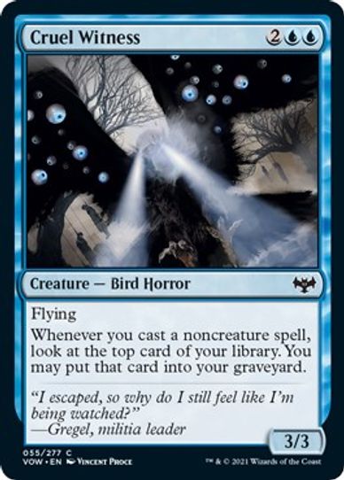 Cruel Witness (55) [Innistrad: Crimson Vow]