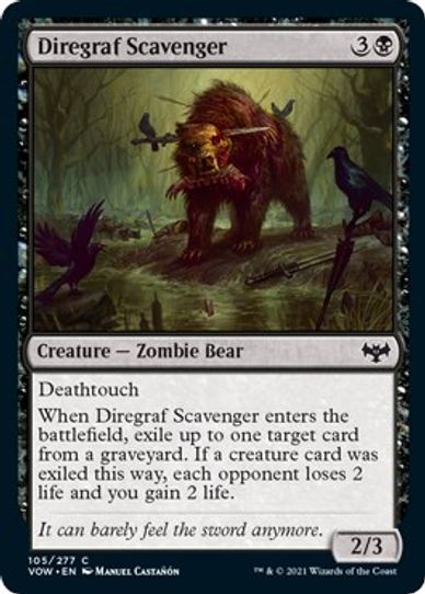 Diregraf Scavenger (105) [Innistrad: Crimson Vow]