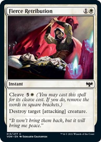 Fierce Retribution (13) [Innistrad: Crimson Vow]
