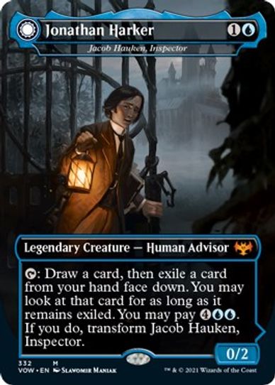 Jonathan Harker - Jacob Hauken, Inspector (332) [Innistrad: Crimson Vow]