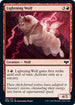 Lightning Wolf (168) [Innistrad: Crimson Vow]
