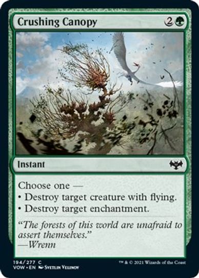 Crushing Canopy (194) [Innistrad: Crimson Vow]